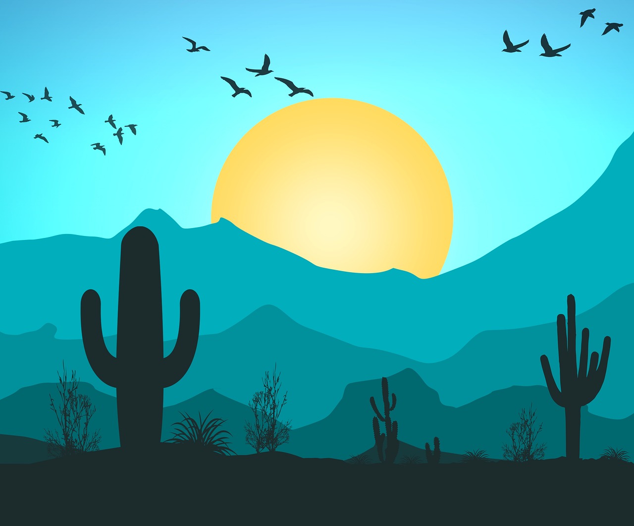 mountains, cactus, sun-7503511.jpg